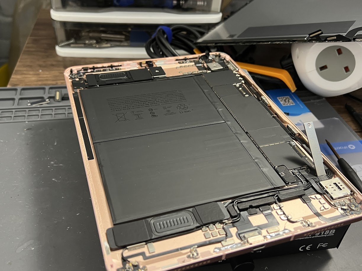 Tablet repair work
